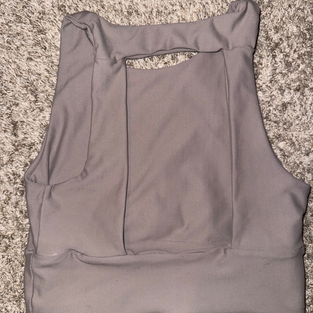 BECCA Gray Tank Top